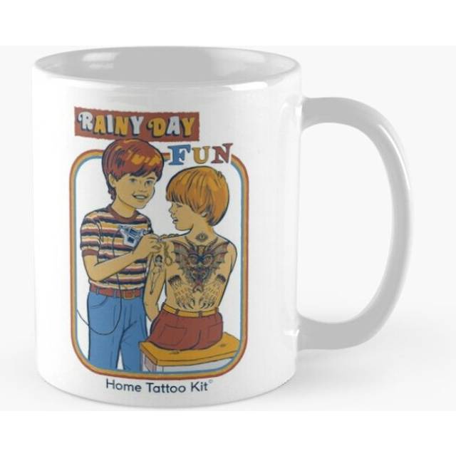 Mugs 11oz Rainy Day Fun Coffee Ceramic Mug Funny Anniversary Novelty Christmas Gift