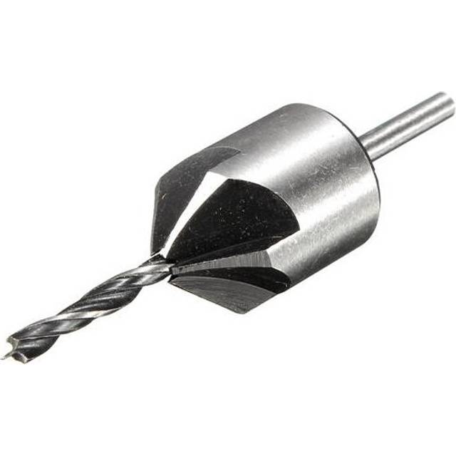 2SET 3mm HSS Carpentry Countersink Drill High Speed Steel Drill Bit with Wrench