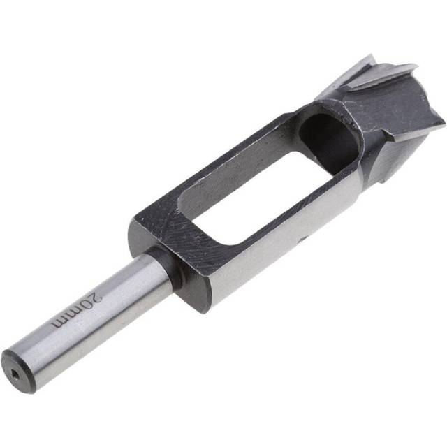 20mm Woodworking Drill Bit Tapered Snug Plug Cutter 13mm Shank Carbon Steel Hole Saw Cutter