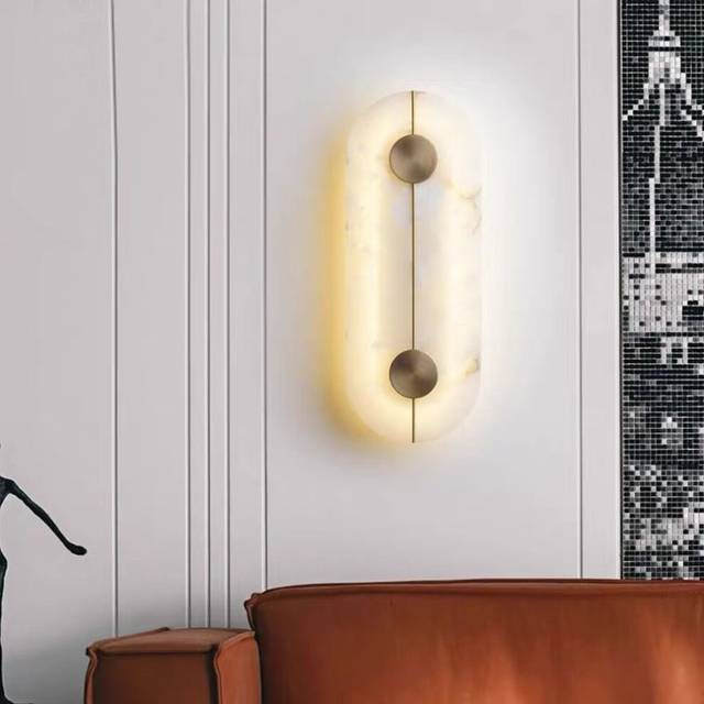 Marble Contemporary LED Wall Lights For Living Room