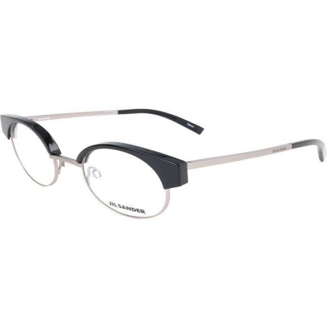 Jil Sander J 2006 A Men&#39;s Eyeglasses Black Size 48 (Frame Only) - Blue Light Block Available (48)