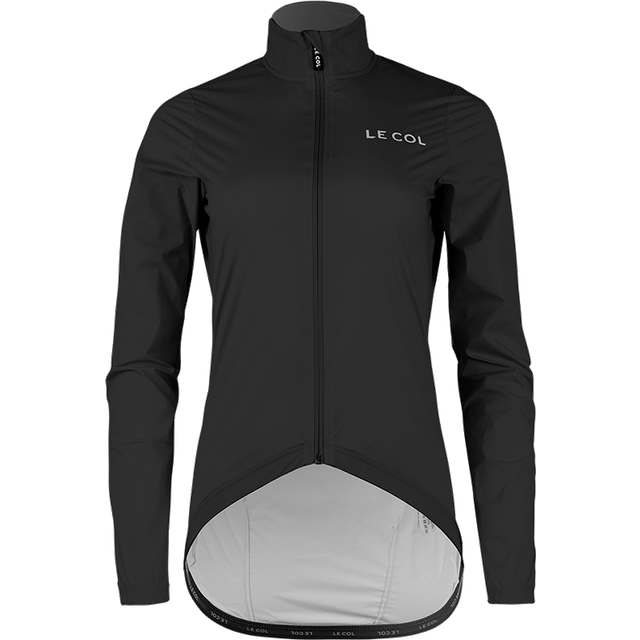 Le Col Women's Sport Cycling Rain Jacket, Black