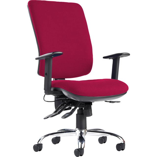 Senza Ergo 24hr Ergonomic Task Chair - Diablo Pink