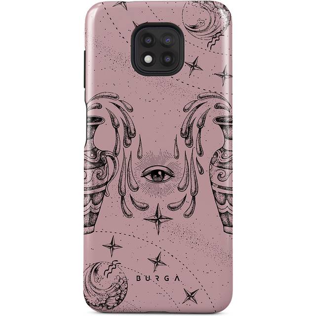 Aquarius - Motorola Moto G Power 2021 Case, Tough / Pink