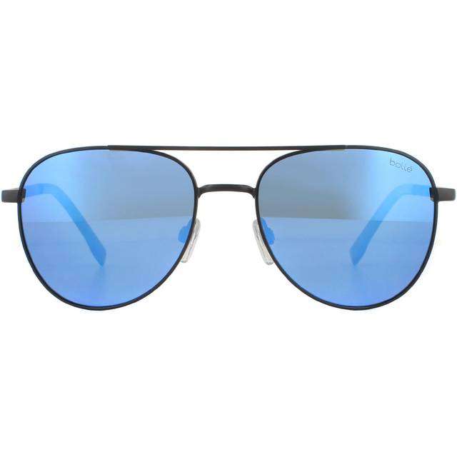 Bolle sunglasses evel 12536 matte black offshore blue polarized