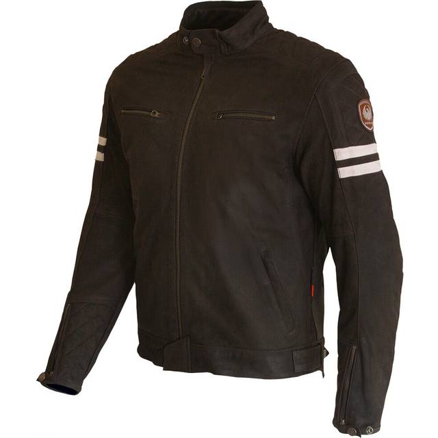 Merlin Hixon II D3O Motorcycle Leather Jacket, brown, Size 2XL for Men