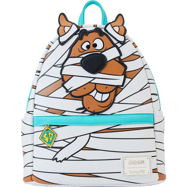 Scooby Doo Mummy Loungefly Mini Backpack - Brown&#47;Green&#47;White (One-Size)