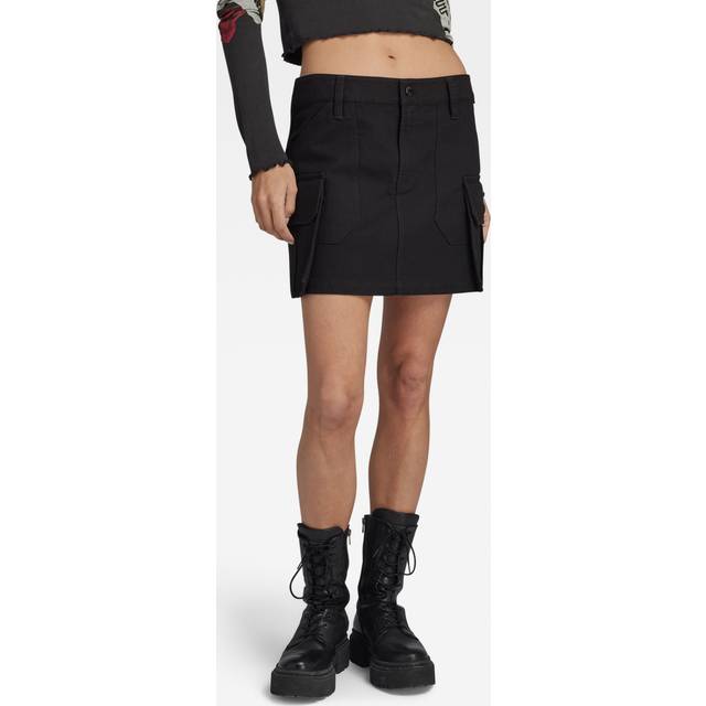 Women's cargo mini skirt G-Star - Noir - 25