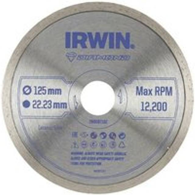 Irwin Continuous Rim Diamond Blade 125 X 22.23mm