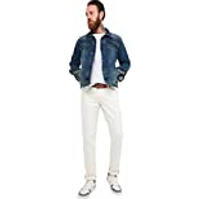 Men's Sensational Slim Jeans - Size 34 - Ecru - by Joe Browns