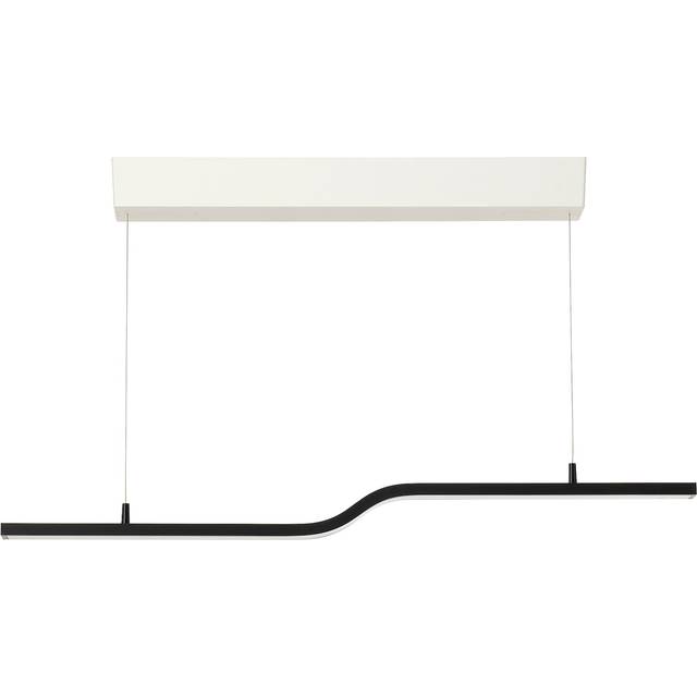 PILSKOTT LED taklampa, smart svart, 97 cm