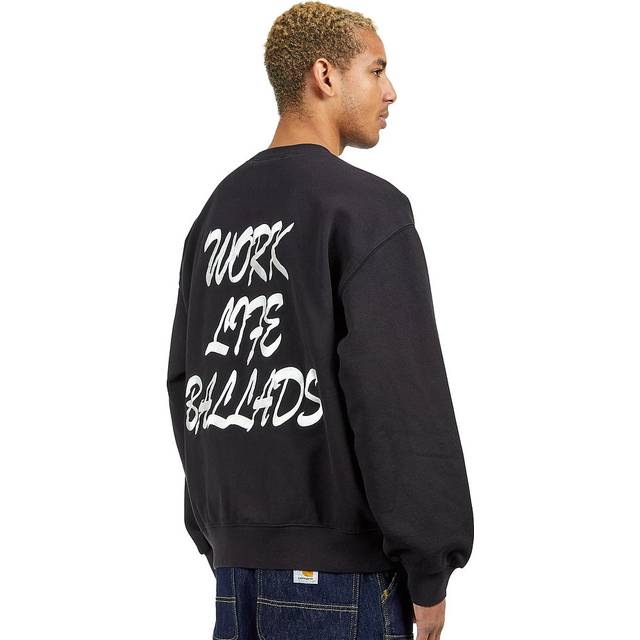 Carhartt WIP Work Varsity Sweatshirt, Black - M