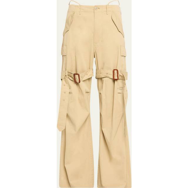 R13 Khaki Trench Cargo Pants - Lt Khaki - WAIST US 29