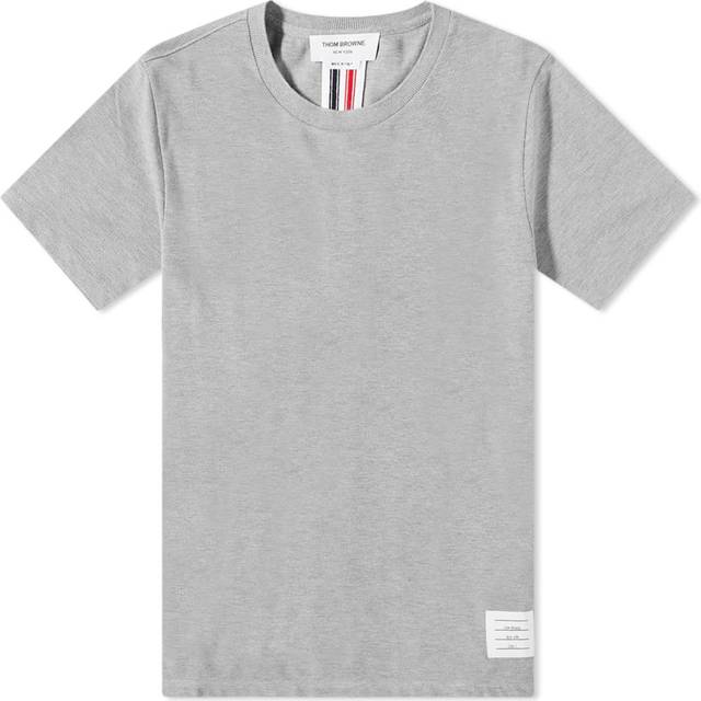 Thom Browne Backstripe Pique Shirt in Light Grey - Grey. Size 1 (also in 2). (1)