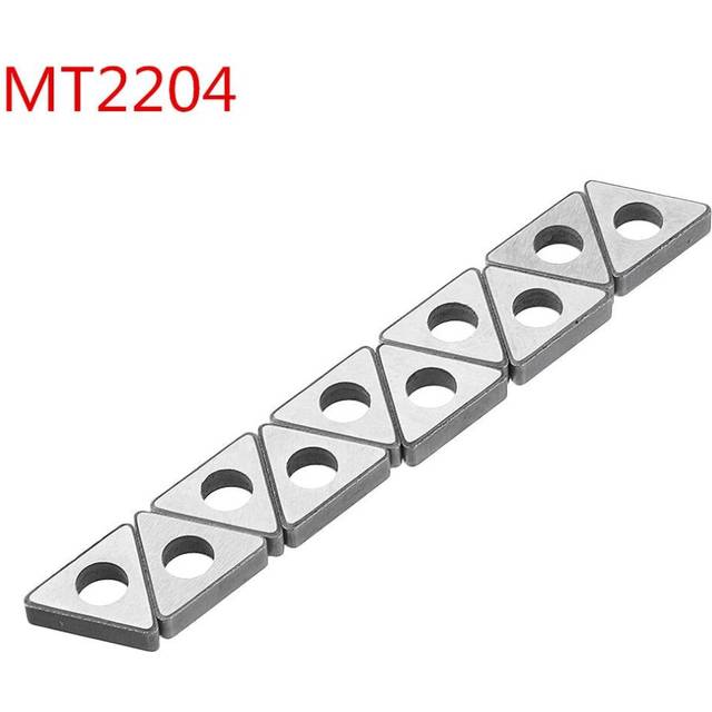 (MT2204) 10pcs Carbide Shim Accessories Cutter Pad MT1603/MT1604/MT2204 for CNC Lathe Turning Tool TNMG16 TNMG22 Inserts