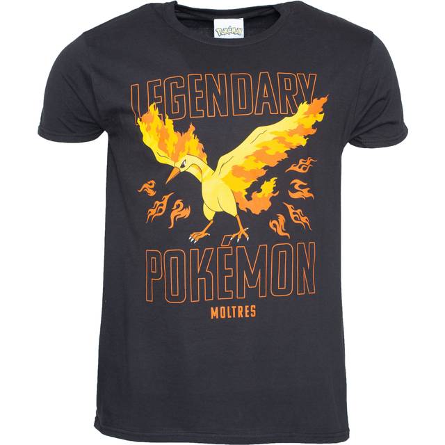 Pok&#xE9;mon - gaming T-shirt - Legendary Moltres - M XXL - f&#xF6;r  svart