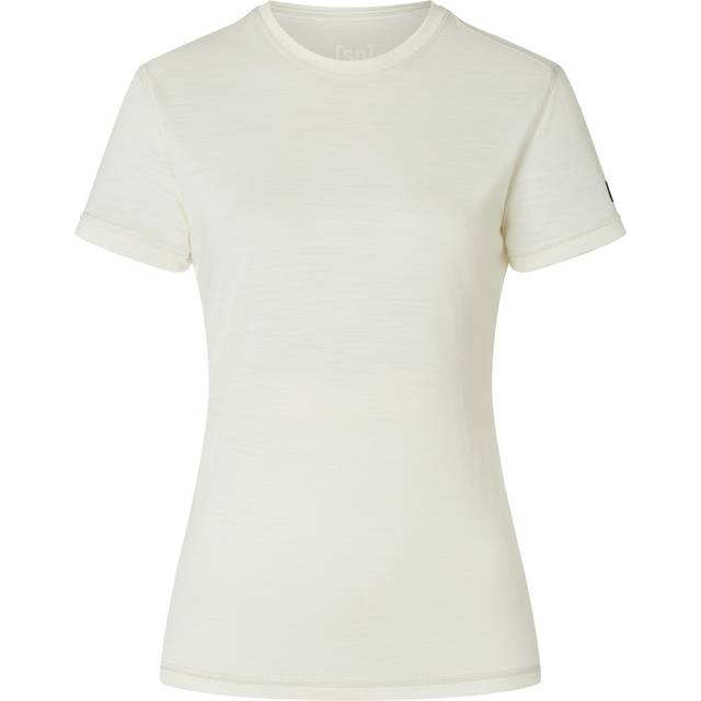 super.natural - Women's Sierra 140 Tee - Merino shirt size S, white