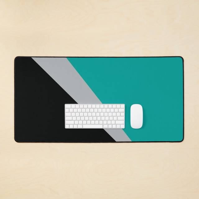 Desk Mat Mercedes colors Large Gaming Mouse Pad 35x16 inch