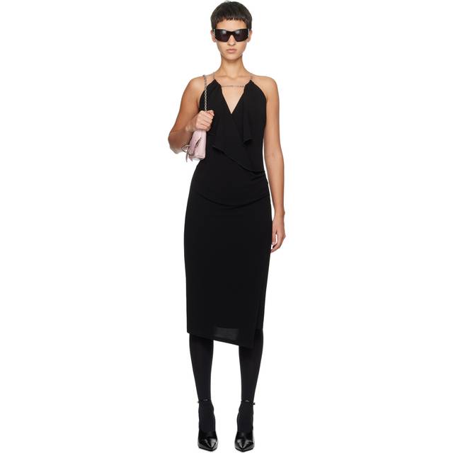 GIVENCHY 4g Logo Chain Dress - Black