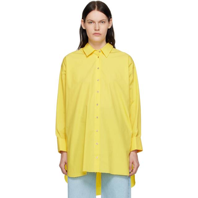 Marques Almeida Yellow XXL Shirt - Yellow - UK 4