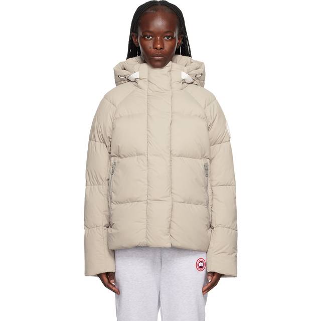 Canada Goose Beige Junction Down Pastels Jacket - 432 Limestone - S