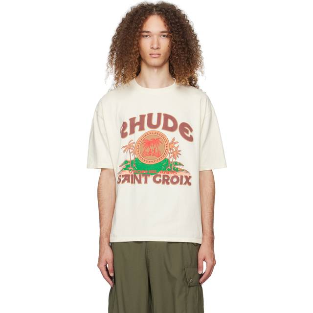 RHUDE Saint Croix T-Shirt - White