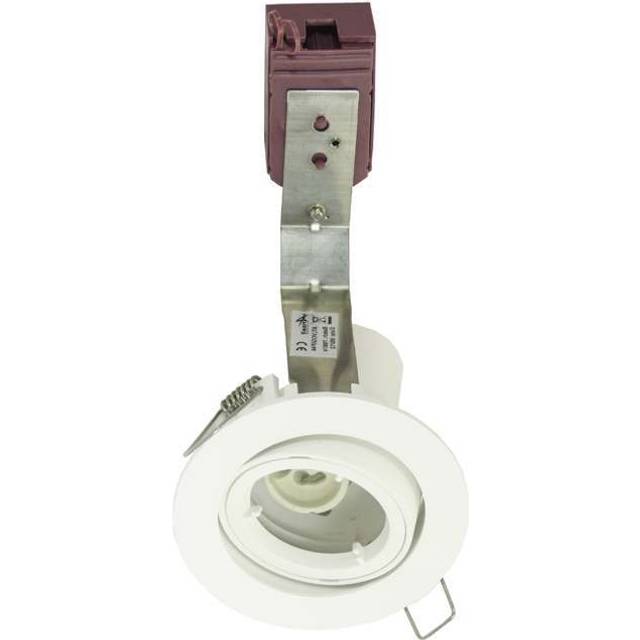 Ansell Outdoor GU10 Downlight White IP44 ATLVOG/IP44/W