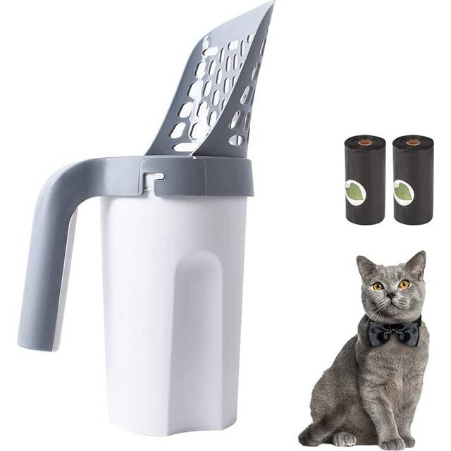 Cat Litter Shovel Self-cleaning Cat Litter Box Scoop Kitty Litter Scoop for Sandbox Kitty Litter Tray Shovel Poop Cats Supplies