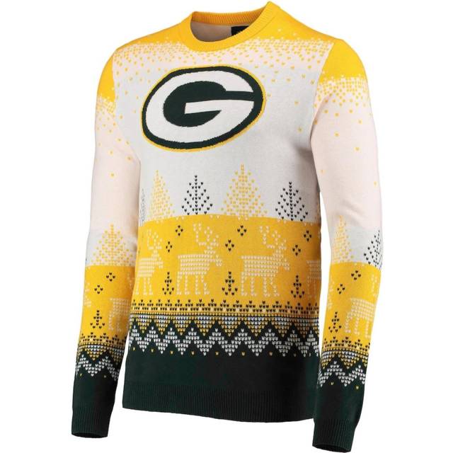 NFL Ugly Sweater XMAS Strick Pullover Green Bay Packers