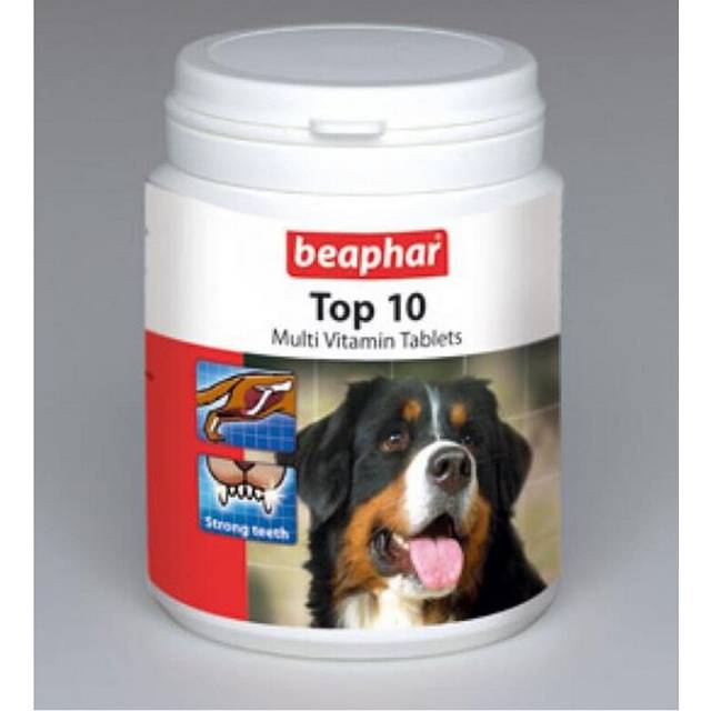 Beaphar Top 10 Dog Multi-Vitamins Tablets (180 pcs)