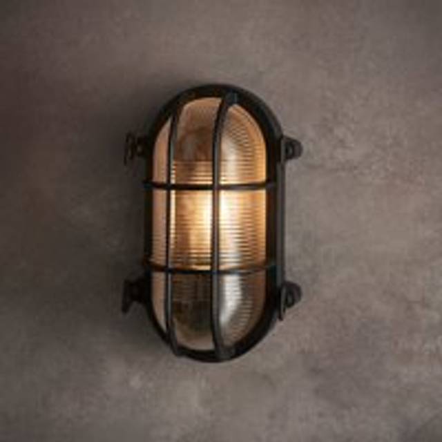 Listera Outdoor Wall Light - Black