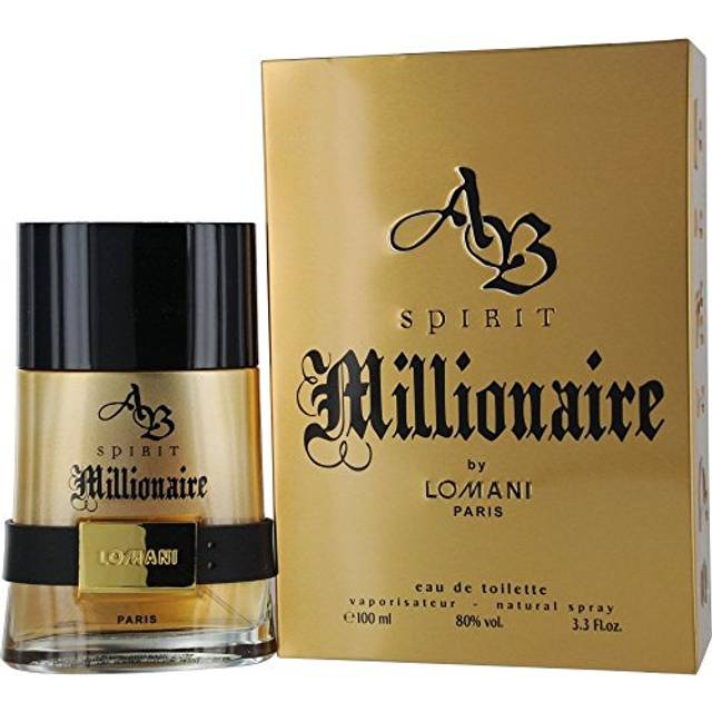 AB Spirit Millionaire by Lomani  3.3 oz Eau De Toilette Spray for Men