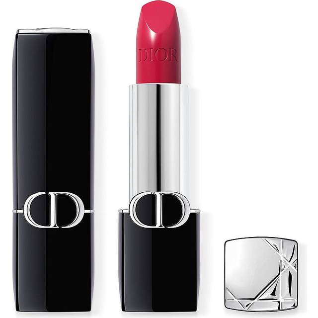 Dior 766 Rose Harpers Rouge Satin Refillable Lipstick 3.5g