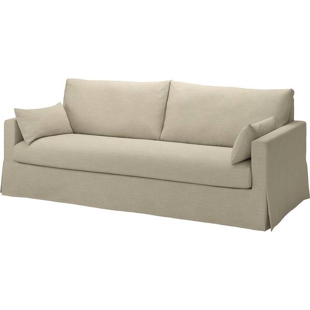 HYLTARP 3-sitssoffa, Hemmesta ljusbeige