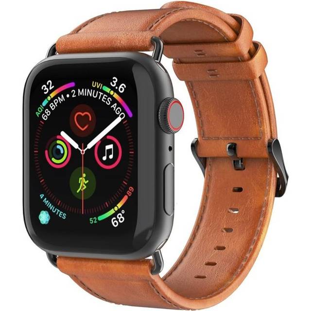 Dux Ducis Läderarmband Apple Watch Ultra 2 49mm Cognac