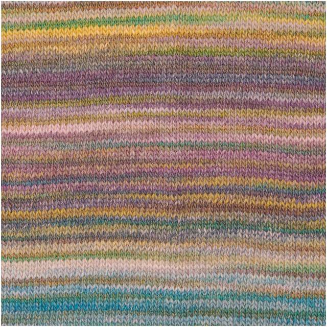 Rico Creative Melange Aran Wonderball Yarn - Mauve-Teal (017)