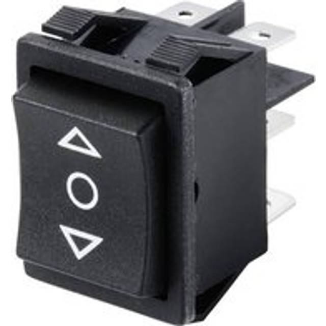 TRU COMPONENTS TC-9957468 Vippekontakt R5-SP3072 250 V/AC 16 A 2 x (On)/Off/(On) Tastende/0/Tastende 1 stk