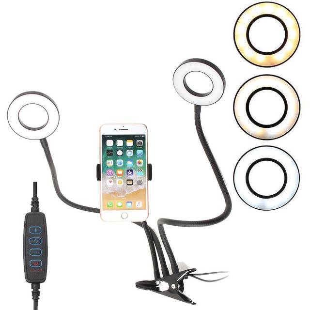 LED Ring Light Fill Light 2 Lights For Makeup Live Streaming Beauty Photography Light LED Fill Light