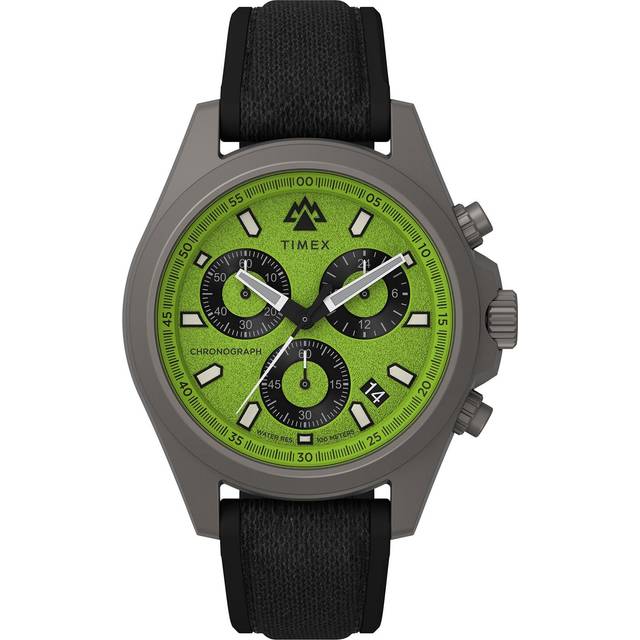 Timex Mens Expedition Field Green Chronograph Watch TW2V96400