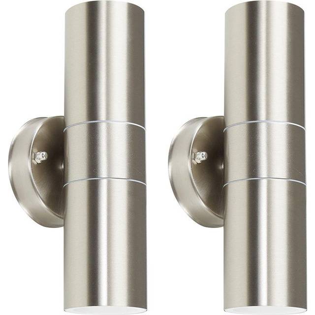 Bettyann Silver 4 - Bulb Hardwired Outdoor Armed Sconce (22cm H X 9.3cm W X 9.3cm D)