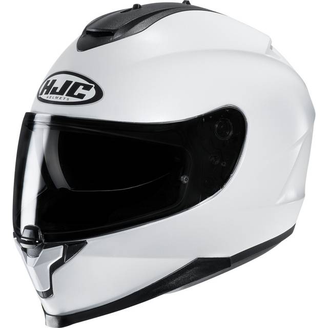 HJC C70N Solid Helm, white, Size XS 54 55 for Men