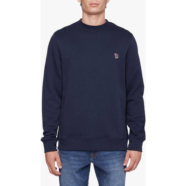 PS Paul Smith Zebra Organic Cotton Sweatshirt Navy
