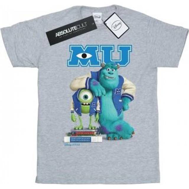 Disney Boys Monsters University Poster T-Shirt (Black) Cotton - Size 12-13Y