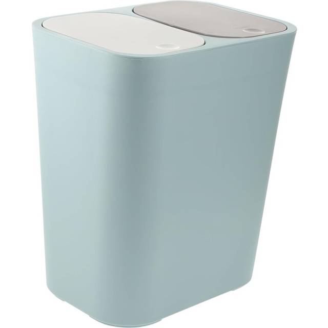 Sorting Trash can Trash Sorting Bins Bathroom Trash can Trash can Recycling bin Two Compartment Trash can car flip Stainless Steel Container