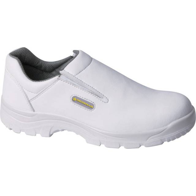 (9, White) Delta Plus Unisex Hygiene Non Slip Safety Shoe / Workwear