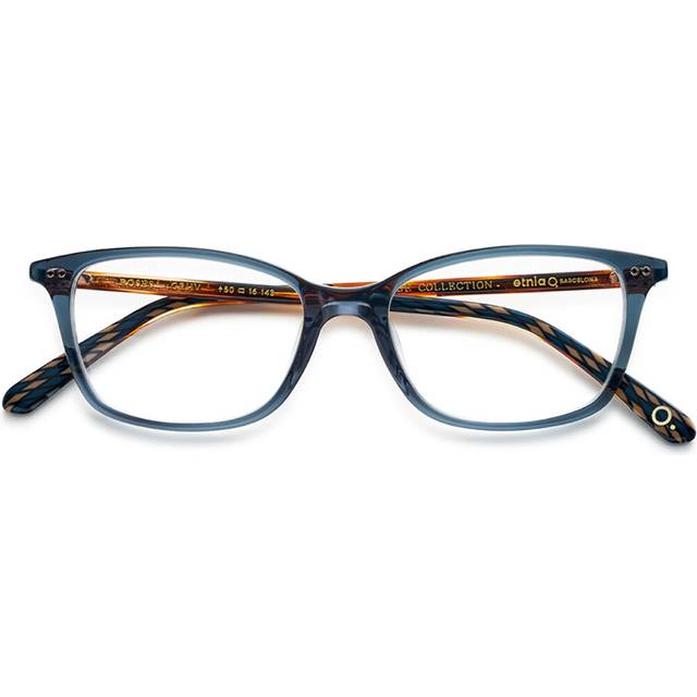 Etnia Barcelona Roses Women's Glasses, Blue, Size 50 - Transparent Teal Blue (50)