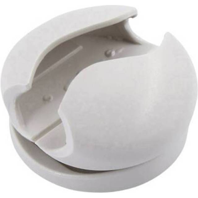 TRU COMPONENTS Kabelhållare självhäftande 93013c1202 Bunt Ø-område 8 mm (max) Vit 1 st