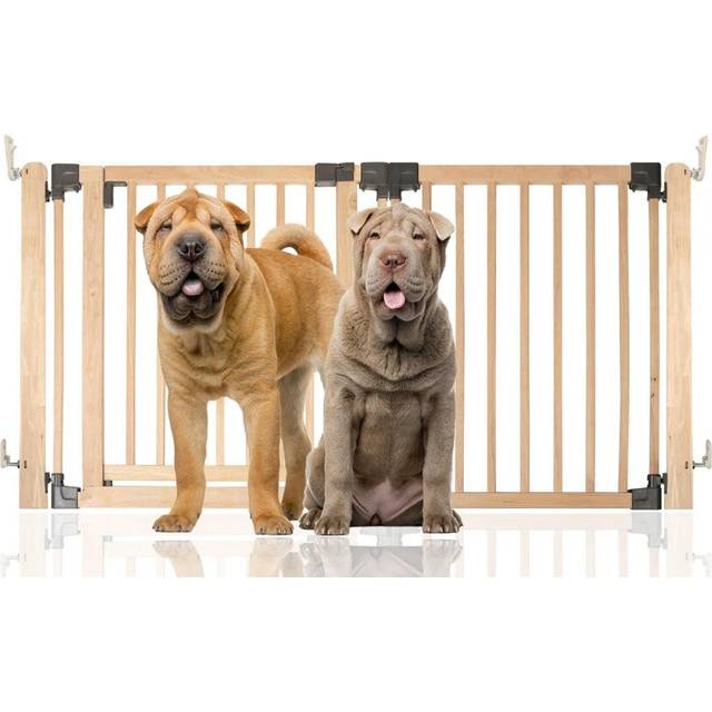 (Upto 156cm) Bettacare Wooden Multi Panel Pet Barrier