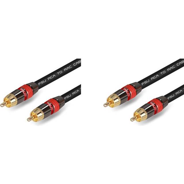2X Digital Audio RCA Cable Premium Stereo RCA to RCA Coaxial SPDIF Cable Male Speaker Hifi Subwoofer Cable AV 2M