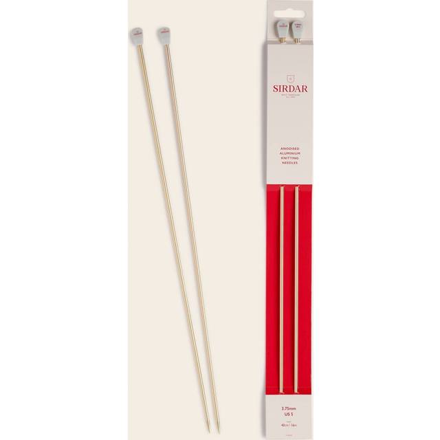 Sirdar Aluminum 40cm Knitting Needles - 3.75mm